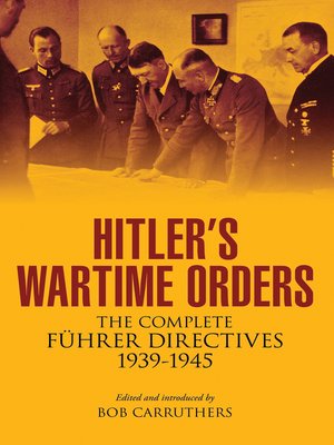 cover image of Hitler's Wartime Orders